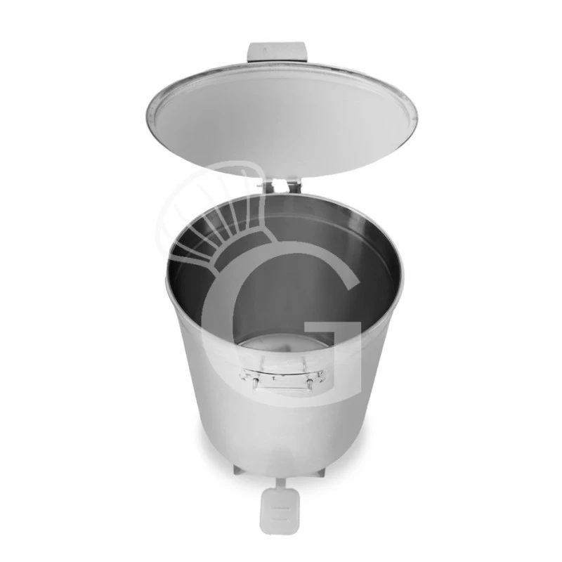 Pattumiera Tonda In Acciaio Inox Diametro 475 Mm 75 LT 5 Pattumiera Tonda In Acciaio Inox Diametro 475 Mm 75 LT - immagine 3