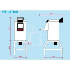Pelapatate Da Pavimento Con Cavalletto E Abrasivo Laterale, Trifase, Capacità 10 Kg, Produzione 120 Kg/h 12 Pelapatate Da Pavimento Con Cavalletto E Abrasivo Laterale, Trifase, Capacità 10 Kg, Produzione 120 Kg/h -Vendite Gastrodomus pelapatate da pavimento con cavalletto e abrasivo laterale trifase capacita 10 kg produzione 120 kgh 2