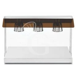 Piano Caldo In Inox Con 3 Lampade Riscaldanti - 1,35 KW -Vendite Gastrodomus piano caldo in inox con 3 lampade riscaldanti 135 kw 4