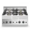 Piano Cottura A Gas 4 Fuochi Con Bruciatore Pilota Profondità 650 Mm -Vendite Gastrodomus piano cottura a gas 4 fuochi con bruciatore pilota profondita 650 mm
