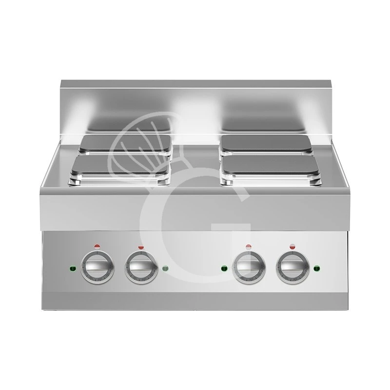 Piano Cottura Elettrico 4 Piastre Quadre Profondità 700 Mm 3 Piano Cottura Elettrico 4 Piastre Quadre Profondità 700 Mm