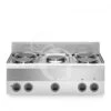 Piano Cottura Potenziato Elettrico 5 Piastre Profondità 600 Mm -Vendite Gastrodomus piano di cottura elettrico potenziato 5 piastre