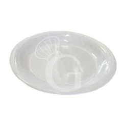 Piatto Piano In Melamina Lucida Diametro 230 Mm