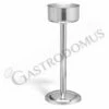 Piedistallo In Inox Per Secchiello Champagne 2 Bottiglie Diametro 220 Mm X H 690 Mm -Vendite Gastrodomus piedstallo in inox per secchiello champagne 2 bottiglie