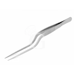 Pinza Lunga Chef Curva In Acciaio Inox L 160 Mm