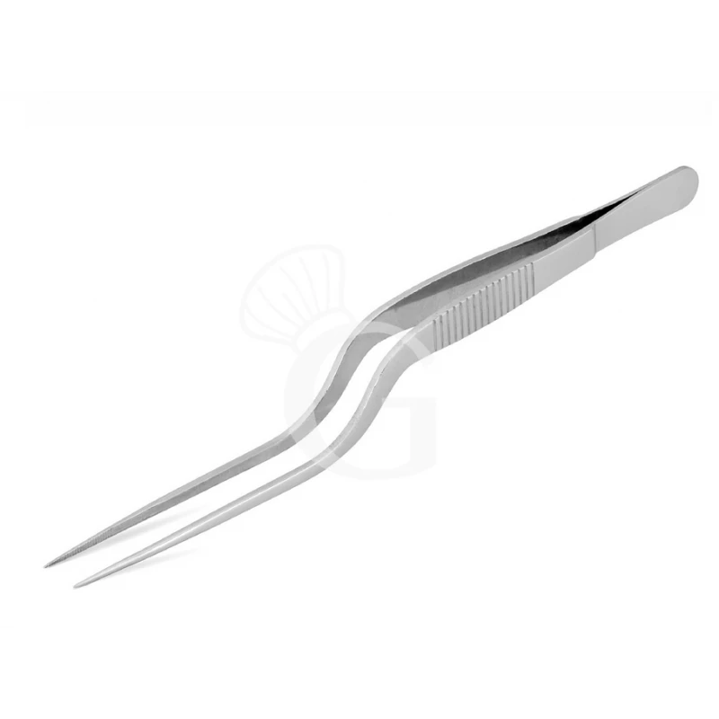 Pinza Lunga Chef Curva In Acciaio Inox L 160 Mm 3 Pinza Lunga Chef Curva In Acciaio Inox L 160 Mm