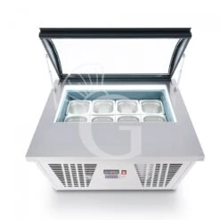 Refrigeratore Da Banco -18/-25°C - L 865 Mm X P 735 Mm X H 440 Mm, Completo Di 8 Bacinelle -Vendite Gastrodomus refrigeratore da banco 18 25c l 865 mm x p 735 mm x h 440 mm completo di 8 bacinelle 5