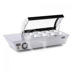 Refrigeratore Da Banco +2/+12°C - L 1950 Mm X P 475 Mm X H 320/350 Mm, Completo Di 8 Bacinelle -Vendite Gastrodomus refrigeratore da banco 212c l 1950 mm x p 475 mm x h 320350 mm 4