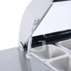 Refrigeratore Da Banco +2/+12°C - L 1950 Mm X P 475 Mm X H 320/350 Mm, Completo Di 8 Bacinelle -Vendite Gastrodomus refrigeratore da banco 212c l 1950 mm x p 475 mm x h 320350 mm 6