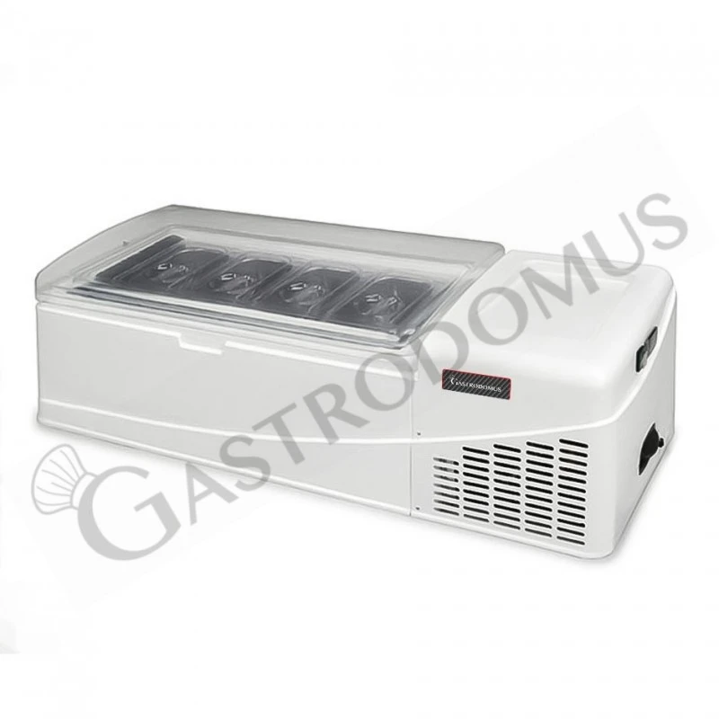 Refrigeratore Da Banco Per Gelato 0/-22°C - L 1255 Mm X P 525 Mm X H 360 Mm 3 Refrigeratore Da Banco Per Gelato 0/-22°C - L 1255 Mm X P 525 Mm X H 360 Mm