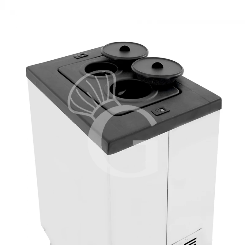 Abbattitore Per Vino Con Ruote Elettrico 2 Bottiglie L 500 Mm X P 370 Mm X H 720 Mm 6 Abbattitore Per Vino Con Ruote Elettrico 2 Bottiglie L 500 Mm X P 370 Mm X H 720 Mm - immagine 4