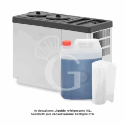 Abbattitore Per Vino Da Banco Elettrico 2 Bottiglie L 605 Mm X P 283 Mm X H 445 Mm -Vendite Gastrodomus refrigeratore di bottiglie da banco capacita 2 bottiglie dimensioni l 605 mm x p 283 mm x h 445 mm 6