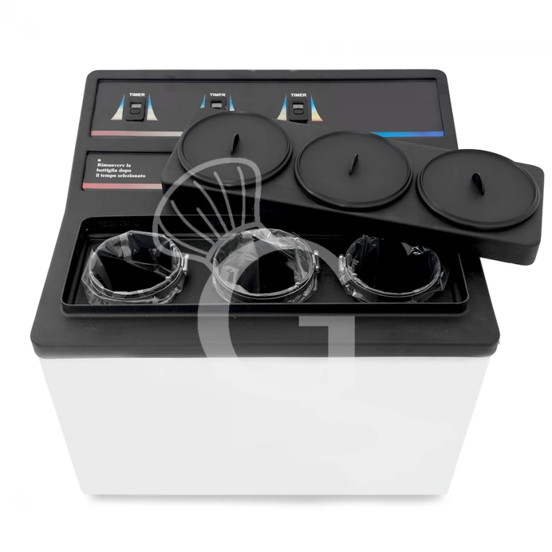 Abbattitore Per Vino Da Banco Elettrico 3 Bottiglie L 555 Mm X P 505 Mm X H 460 Mm 7 Abbattitore Per Vino Da Banco Elettrico 3 Bottiglie L 555 Mm X P 505 Mm X H 460 Mm - immagine 5