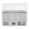 Saladette 3 Porte Per 4 Bacinelle GN1/1 Con Vetro Curvo -Vendite Gastrodomus saladette 3 porte con vetro curvo
