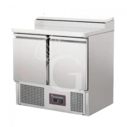 Saladette Refrigerata Con 2 Porte, Temperatura + 2°C/+ 8°C, Coperchio In Acciaio Inox -Vendite Gastrodomus saladette refrigerata con 2 porte temperatura 2c 8c coperchio in acciaio inox 2