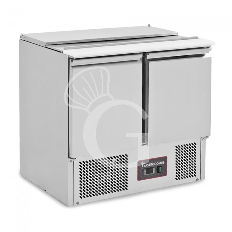 Saladette Refrigerata Con 2 Porte, Temperatura +2°C/+8°C, Coperchio In Inox 5 Saladette Refrigerata Con 2 Porte, Temperatura +2°C/+8°C, Coperchio In Inox - immagine 3
