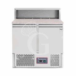 Saladette Refrigerata Con 2 Porte, Temperatura +2°C/+8°C, Piano In Granito