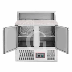 Saladette Refrigerata Con 2 Porte, Temperatura +2°C/+8°C, Piano In Granito 11 Saladette Refrigerata Con 2 Porte, Temperatura +2°C/+8°C, Piano In Granito -Vendite Gastrodomus saladette refrigerata con 2 porte temperatura 2c8c piano in granito 3