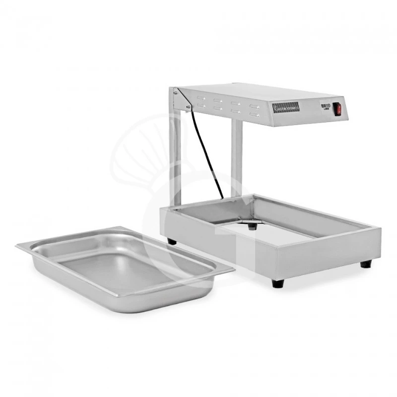 Scalda Fritti Con GN 1/1 Inclusa - Dimensioni L 340 Mm X P 565 Mm X H 450 Mm 6 Scalda Fritti Con GN 1/1 Inclusa - Dimensioni L 340 Mm X P 565 Mm X H 450 Mm - immagine 4