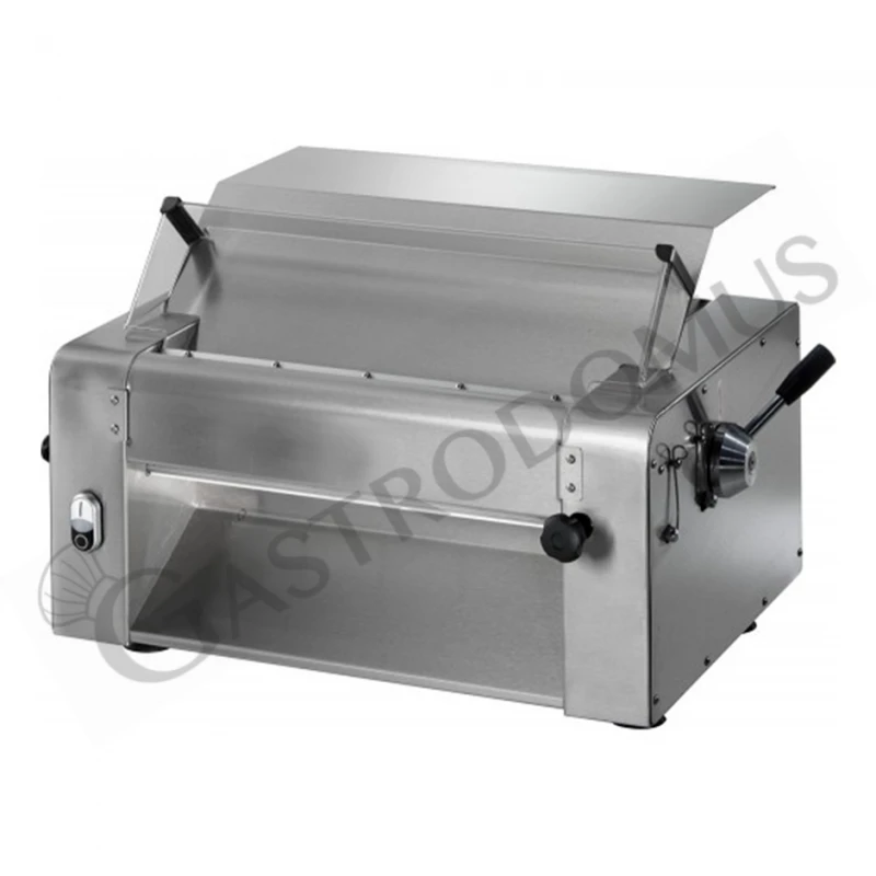 Sfogliatrice Elettrica Professionale Monofase L 680 Mm X P 480 Mm X H 400 Mm Con Rulli In Acciaio Inox 420 Mm 3 Sfogliatrice Elettrica Professionale Monofase L 680 Mm X P 480 Mm X H 400 Mm Con Rulli In Acciaio Inox 420 Mm