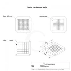 Taglia Frutta E Verdura Manuale Bastoncini - Dimensioni L 220 Mm X P 175 Mm X H 675 Mm -Vendite Gastrodomus taglia frutta e verdura manuale bastoncini dimensioni l 220 mm x p 175 mm x h 675 mm 7