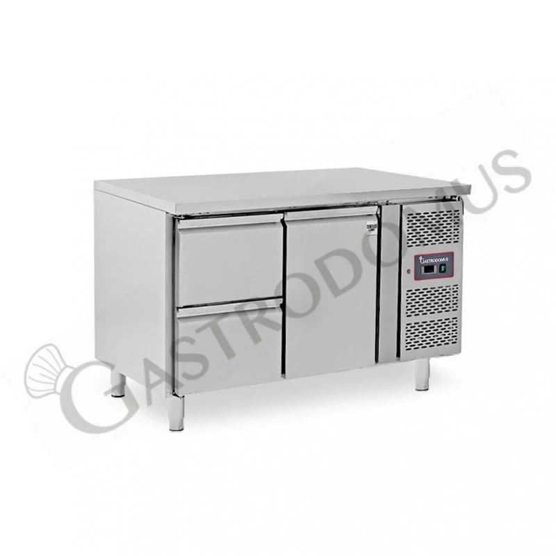 Tavolo Refrigerato 2 Cassetti 1 Porta 700 Mm -2°C/+8°C 6 Tavolo Refrigerato 2 Cassetti 1 Porta 700 Mm -2°C/+8°C - immagine 4