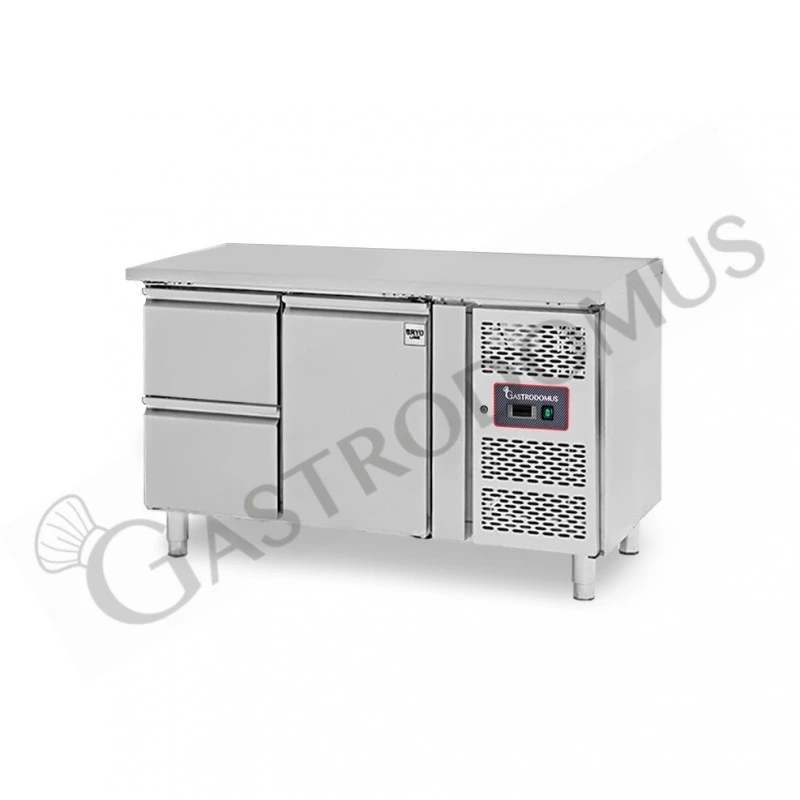 Tavolo Refrigerato 2 Cassetti 1 Porta 700 Mm -2°C/+8°C 3 Tavolo Refrigerato 2 Cassetti 1 Porta 700 Mm -2°C/+8°C