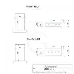 Tavolo Refrigerato 7 Cassetti 1 Porta 700 Mm -2°C/+8°C Alzatina Per Gastronomia -Vendite Gastrodomus tavolo frigo con 1 porta e 7 cassetti alzatina prof700 e temperatura 2c8c 10