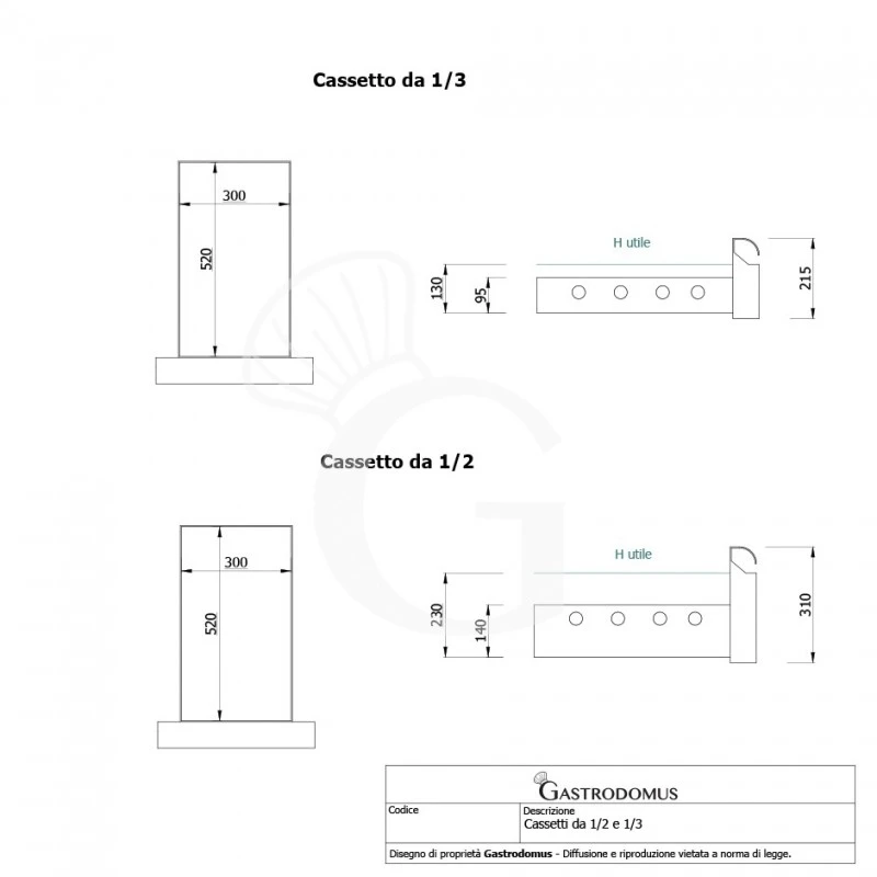 Tavolo Refrigerato 8 Cassetti 1 Porta 700 Mm -2°C/+8°C Alzatina Per Gastronomia 13 Tavolo Refrigerato 8 Cassetti 1 Porta 700 Mm -2°C/+8°C Alzatina Per Gastronomia - immagine 11