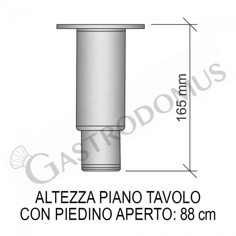 Tavolo Refrigerato 8 Cassetti 1 Porta 700 Mm -2°C/+8°C Alzatina 9 Tavolo Refrigerato 8 Cassetti 1 Porta 700 Mm -2°C/+8°C Alzatina - immagine 7