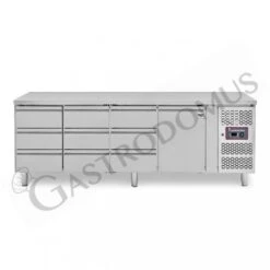 Tavolo Refrigerato 9 Cassetti 1 Porta 700 Mm -2°C/+8°C