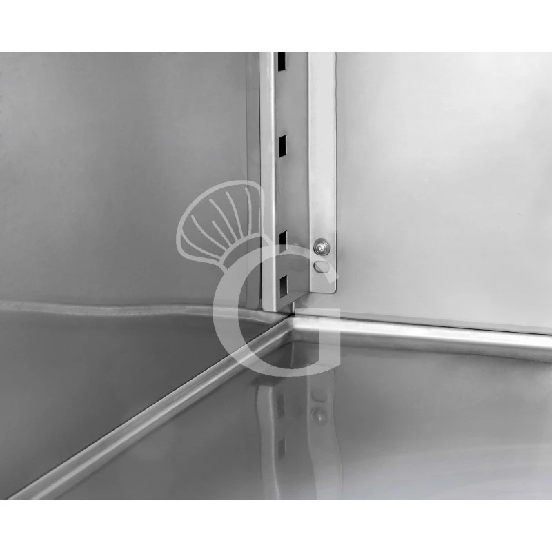 Tavolo Refrigerato 4 Cassetti 2 Porte 700 Mm -2°C/+8°C Per Gastronomia 9 Tavolo Refrigerato 4 Cassetti 2 Porte 700 Mm -2°C/+8°C Per Gastronomia - immagine 7
