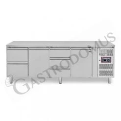 Tavolo Refrigerato 5 Cassetti 2 Porte 700 Mm -2°C/+8°C