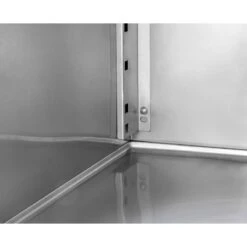 Tavolo Refrigerato 2 Cassetti 3 Porte 700 Mm -2°C/+8°C Alzatina Per Gastronomia 20 Tavolo Refrigerato 2 Cassetti 3 Porte 700 Mm -2°C/+8°C Alzatina Per Gastronomia -Vendite Gastrodomus tavolo frigo con 3 porte e 2 cassetti alzatina prof700 e temperatura 2c8c 5