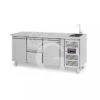 Tavolo Refrigerato 2 Cassetti 2 Porte Con Lavello, Prof. 700 Mm, Temp. +2°C/+8°C, Completo Di Rubinetto -Vendite Gastrodomus tavolo refrigerato 2 cassetti 2 porte con lavello prof 700 mm temp 2c8c completo di rubinetto