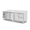Tavolo Refrigerato 2 Cassetti 3 Porte 700 Mm -2°C/+8°C Alzatina, Motore A Sinistra 1 Tavolo Refrigerato 2 Cassetti 3 Porte 700 Mm -2°C/+8°C Alzatina, Motore A Sinistra -Vendite Gastrodomus tavolo refrigerato 2 cassetti 3 porte 700 mm 2c8c alzatina motore a sinistra
