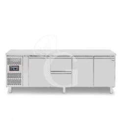 Tavolo Refrigerato 2 Cassetti 3 Porte 700 Mm -2°C/+8°C, Motore A Sinistra