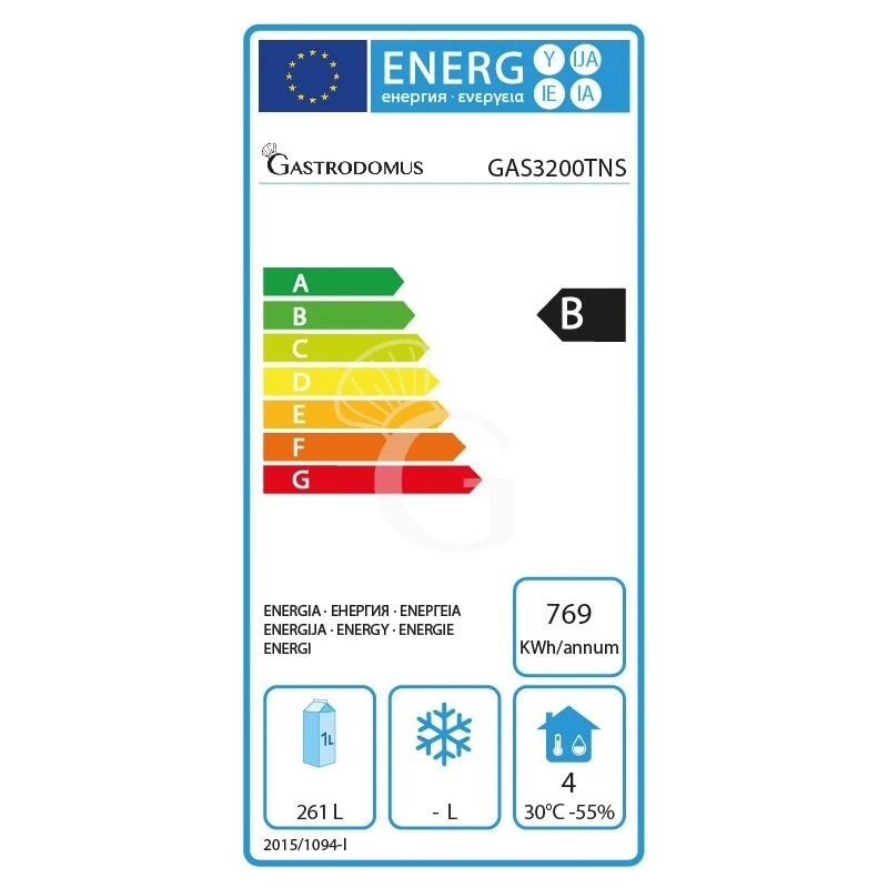 Tavolo Refrigerato 3 Porte Alzatina Prof. 600 Mm +2°C/+8°C Motore A Sinistra Classe Energetica B 4 Tavolo Refrigerato 3 Porte Alzatina Prof. 600 Mm +2°C/+8°C Motore A Sinistra Classe Energetica B - immagine 2