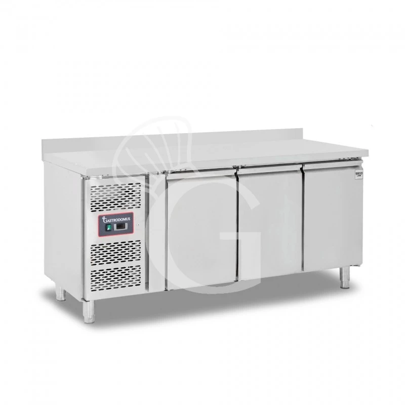 Tavolo Refrigerato 3 Porte Alzatina Prof. 600 Mm +2°C/+8°C Motore A Sinistra Classe Energetica B 6 Tavolo Refrigerato 3 Porte Alzatina Prof. 600 Mm +2°C/+8°C Motore A Sinistra Classe Energetica B - immagine 4