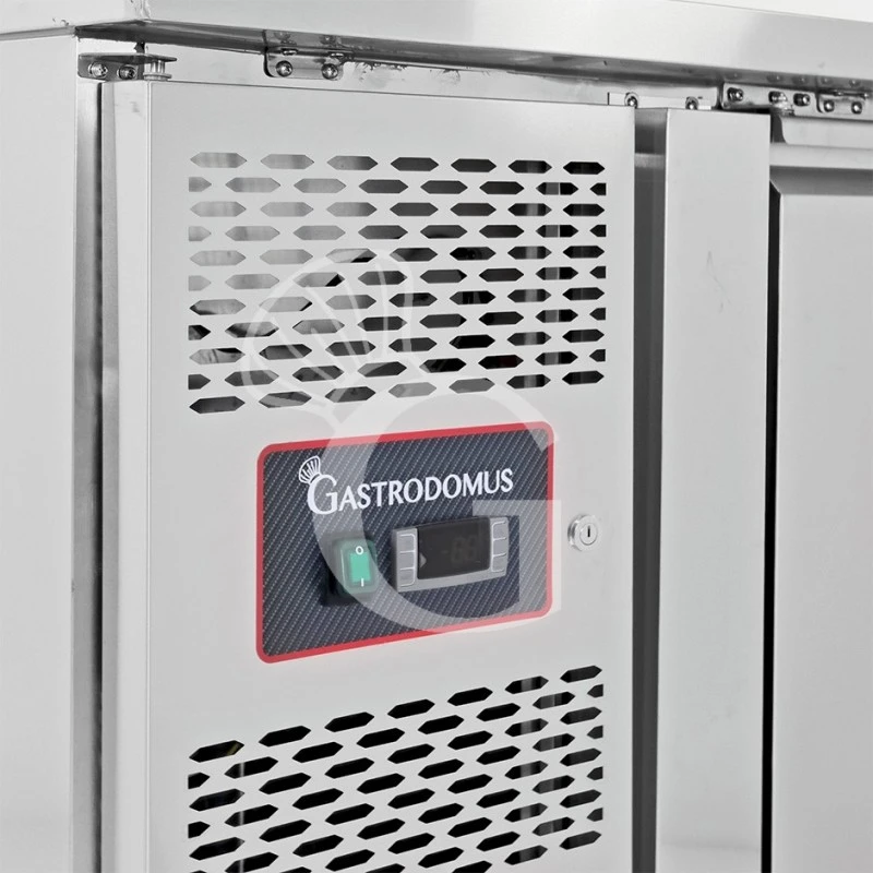 Tavolo Refrigerato 4 Cassetti 1 Porta Con Lavello E Alzatina,motore A Sinistra Prof. 700 Mm, Temp. +2°C/+8°C, Con Rubinetto 8 Tavolo Refrigerato 4 Cassetti 1 Porta Con Lavello E Alzatina,motore A Sinistra Prof. 700 Mm, Temp. +2°C/+8°C, Con Rubinetto - immagine 6