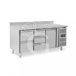 Tavolo Refrigerato 5 Cassetti 1 Porta 700 Mm -2°C/+8°C Alzatina Per Gastronomia -Vendite Gastrodomus tavolo refrigerato 5 cassetti 1 porta 700 mm 2c8c alzatina per gastronomia 3