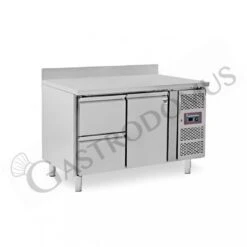 Tavolo Refrigerato 2 Cassetti 1 Porta 700 Mm -2°C/+8°C Con Alzatina 17 Tavolo Refrigerato 2 Cassetti 1 Porta 700 Mm -2°C/+8°C Con Alzatina -Vendite Gastrodomus tavolo refrigerato con 1 porta e 2 cassetti alzatina prof 700 2c8c 13