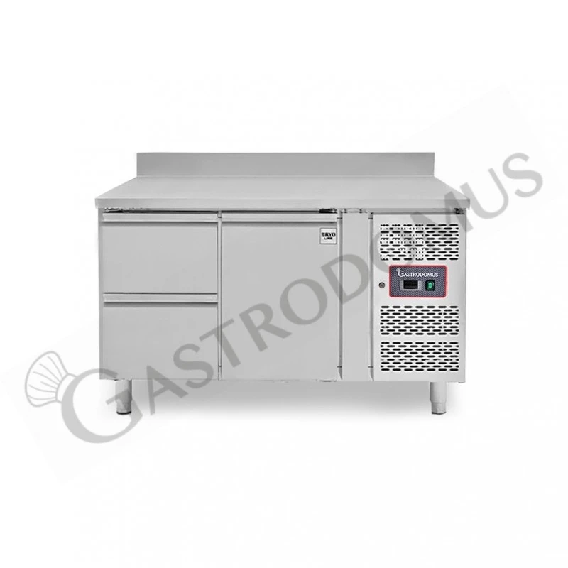 Tavolo Refrigerato 2 Cassetti 1 Porta 700 Mm -2°C/+8°C Con Alzatina 12 Tavolo Refrigerato 2 Cassetti 1 Porta 700 Mm -2°C/+8°C Con Alzatina - immagine 10