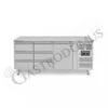 Tavolo Refrigerato 6 Cassetti 1 Porta 700 Mm -2°C/+8°C -Vendite Gastrodomus tavolo refrigerato con 1 porta e 6 cassetti prof 700 e temperatura 2c8c 9
