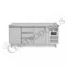Tavolo Refrigerato 3 Cassetti 2 Porte 700 Mm -2°C/+8°C -Vendite Gastrodomus tavolo refrigerato con 2 porte e 3 cassetti prof 700 e temperatura 2c8c