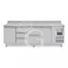 Tavolo Refrigerato 5 Cassetti 2 Porte 700 Mm -2°C/+8°C Alzatina Per Gastronomia