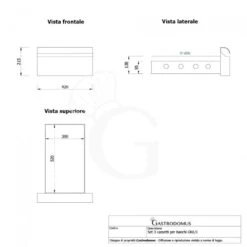 Tavolo Refrigerato 6 Cassetti 2 Porte 700 Mm -2°C/+8°C Alzatina -Vendite Gastrodomus tavolo refrigerato con 2 porte e 6 cassetti alzatina prof700 e temperatura 2c8c 10