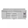Tavolo Refrigerato 6 Cassetti 2 Porte 700 Mm -2°C/+8°C Alzatina -Vendite Gastrodomus tavolo refrigerato con 2 porte e 6 cassetti alzatina prof700 e temperatura 2c8c