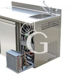 Tavolo Refrigerato Con Lavello 4 Porte Alzatina Prof. 700 Mm 0°C/10°C Classe Energetica C 10 Tavolo Refrigerato Con Lavello 4 Porte Alzatina Prof. 700 Mm 0°C/10°C Classe Energetica C -Vendite Gastrodomus tavolo refrigerato con lavello 4 porte alzatina prof 700 mm 0c10c classe energetica c 3