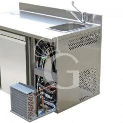 Tavolo Refrigerato Con Lavello 4 Porte Prof. 700 Mm 0°C/+10°C Classe Energetica C -Vendite Gastrodomus tavolo refrigerato con lavello 4 porte prof 700 mm 0c10c classe energetica c 3